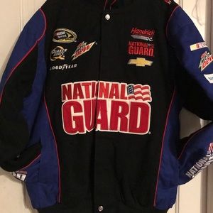 Vintage chase authentic NASCAR jacket, Nation guard